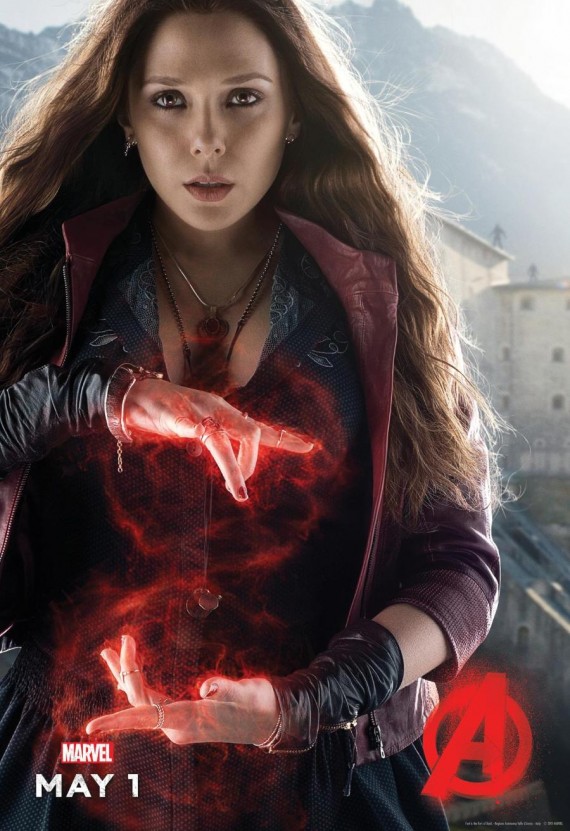 Avengers-2-Age-of-Ultron-Scarlet-Witch-Elizabeth-Olsen-Poster