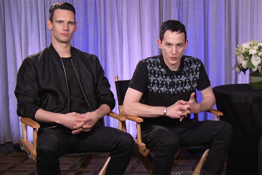Gotham Cory Michael Smith and Robin Lord Taylor