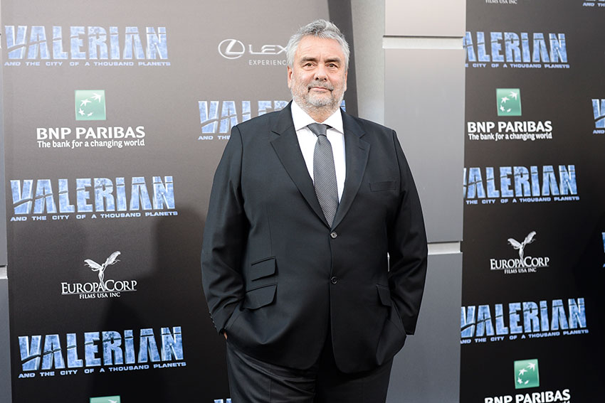 Luc Besson Valerian and the City of a Thousand Planets LA premiere