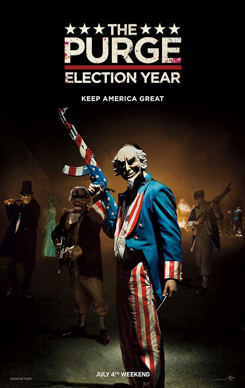 The Purge Election Year movie poster