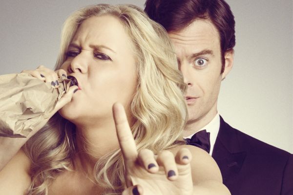 Amy Schumer and Bill Hader in 'Trainwreck'