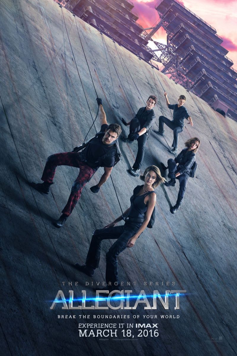Divergent Allegiant movie posters 3