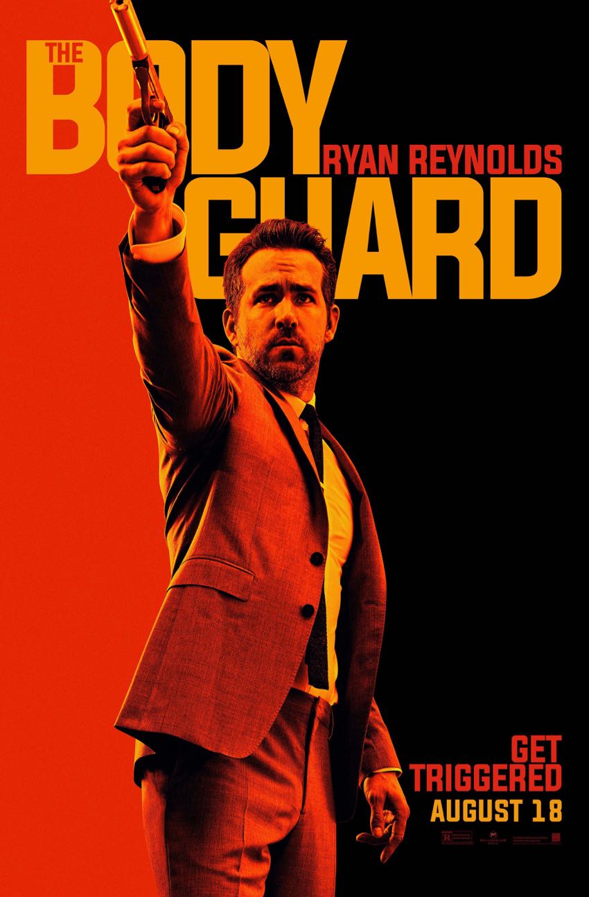 Hitmans Bodyguard Ryan Reynolds movie poster