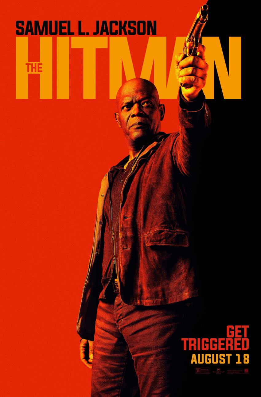 Hitmans Bodyguard Samuel L Jackson movie poster