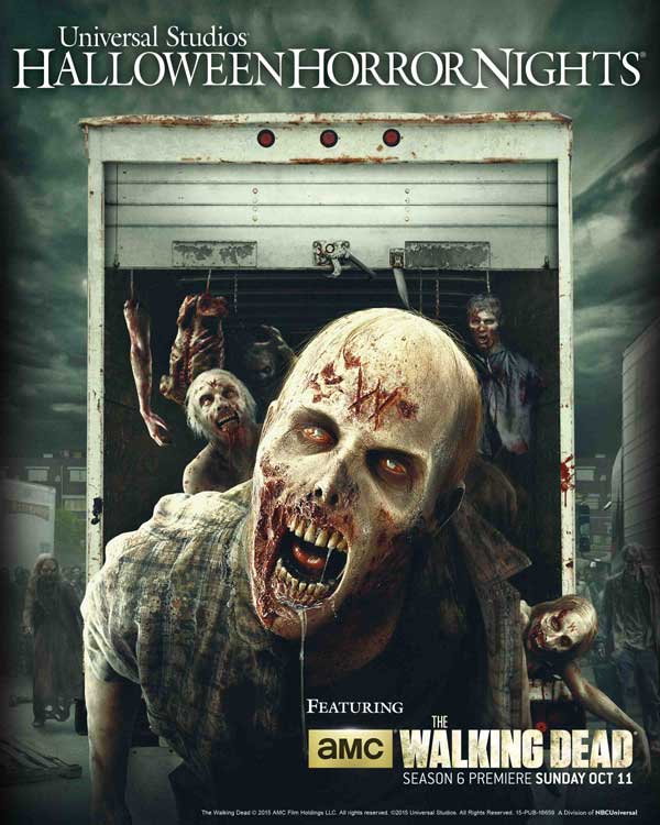 The Walking Dead HHN 2015 poster