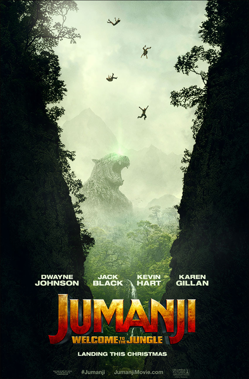 jumanji Welcome To The Jungle poster