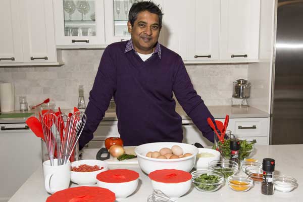 HUNDRED-FOOT JOURNEY Culinary Consultant Chef Floyd Cardoz Offers Cooking Demonstration