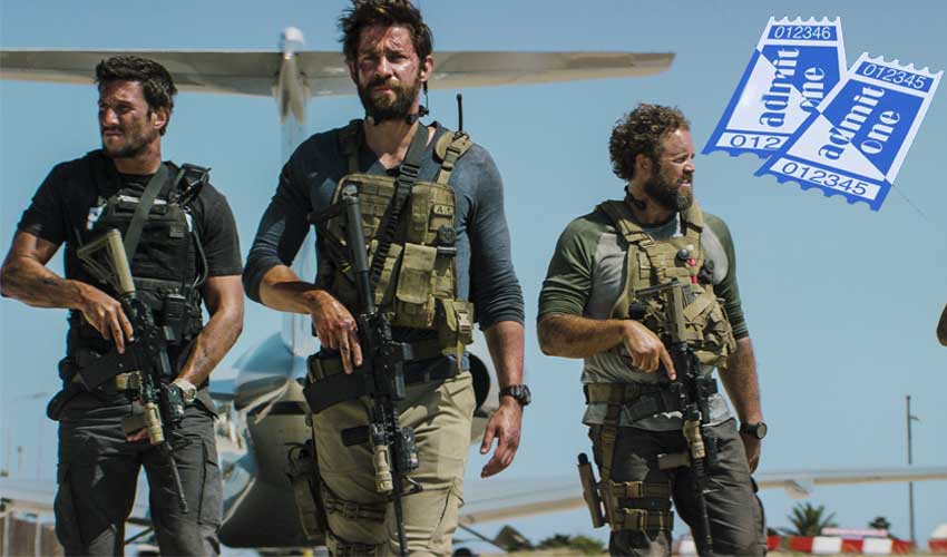 13 Hours LA movie Ticket giveaway