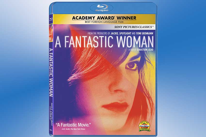 Academy Award Winner For Foreign Language Film, A Fantastic Woman Comes To Blu-ray and DVD
