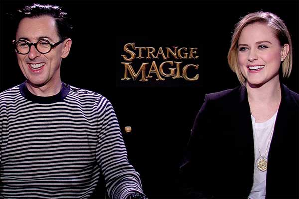 STRANGE MAGIC's Alan Cumming &amp; Rachel Evan Wood On Songs They Wished They Sung in Movie