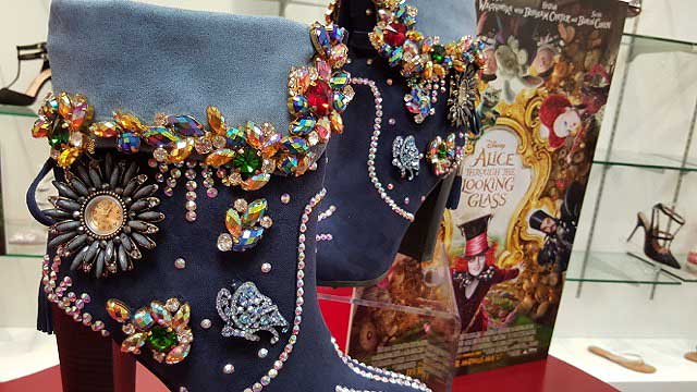 'Alice Through The Looking Glass' Inspired Boot Designed By Jenni Rivera Shoe Line; Interview with Rosie Rivera