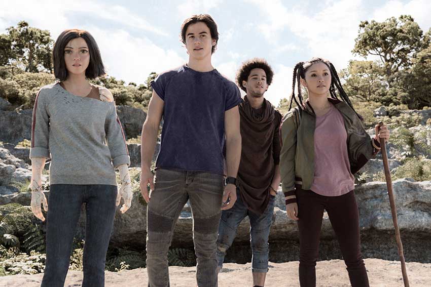 Alita Battle Angel Robert Rodriguez Jorge Lendeborg Jr Lana Candor