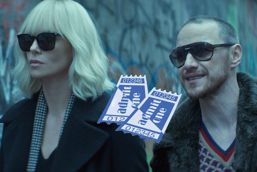 Atomic Blonde ticket giveaway