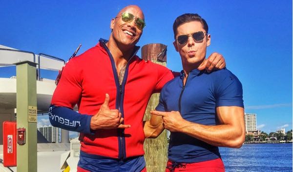 Baywatch Dwayne Johnson Zac Efron
