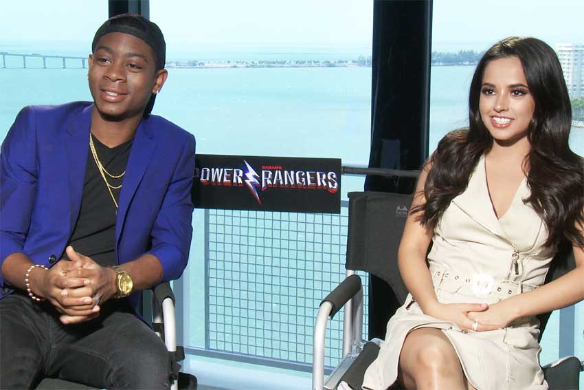 Becky G and RJ Cyler Talk 'Power Rangers': ‘We’re Not The Mighty Morphin Power Rangers’