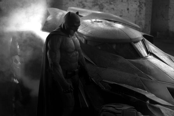Ben Affleck's Hulked Up Batman: First Look Image