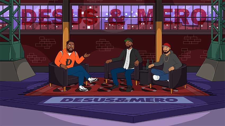 Blackish animated show Desus Mero