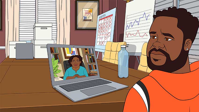 Blackish animated show Stacey Abrams