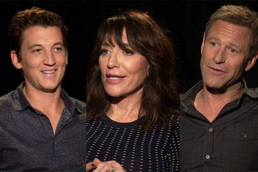 Bleed For This' Miles Teller, Aaron Eckhart and Katey Sagal Talk Vinny Pazienza's Craziness