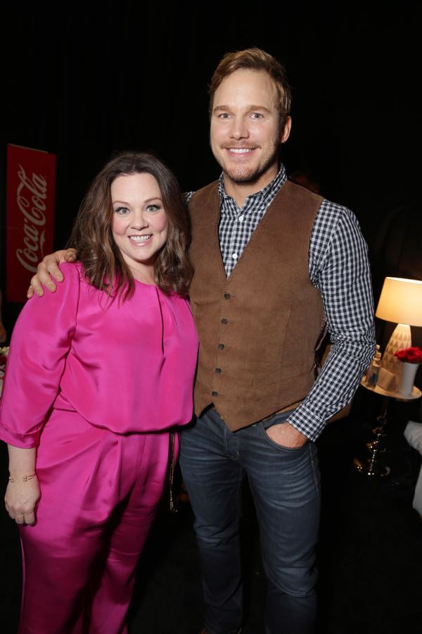 CinemaCon ChrisPratt MelissaMcCarthy