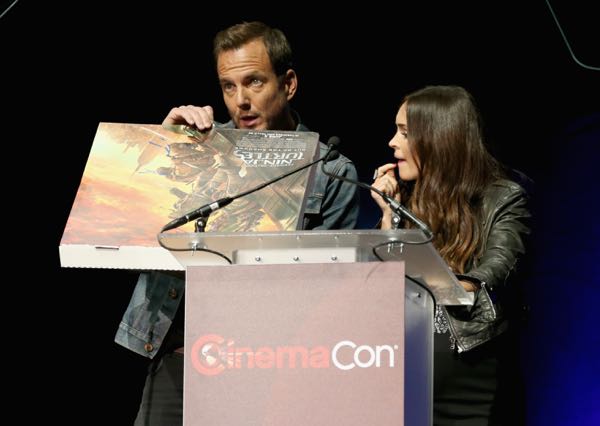 CinemaCon Paramount WillArnett MeganFox