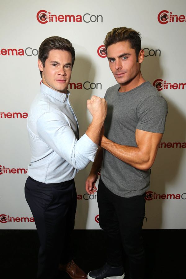 CinemaCon ZacEfron AdamDevine MikeDaveNeedWeddingDates