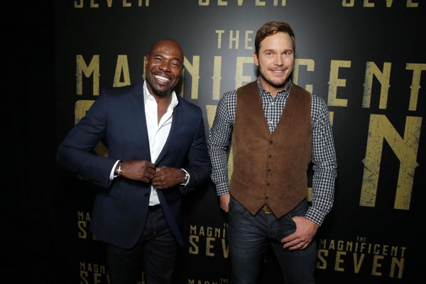 CinemaCon celebrities ChrisPratt MagnificentSeven
