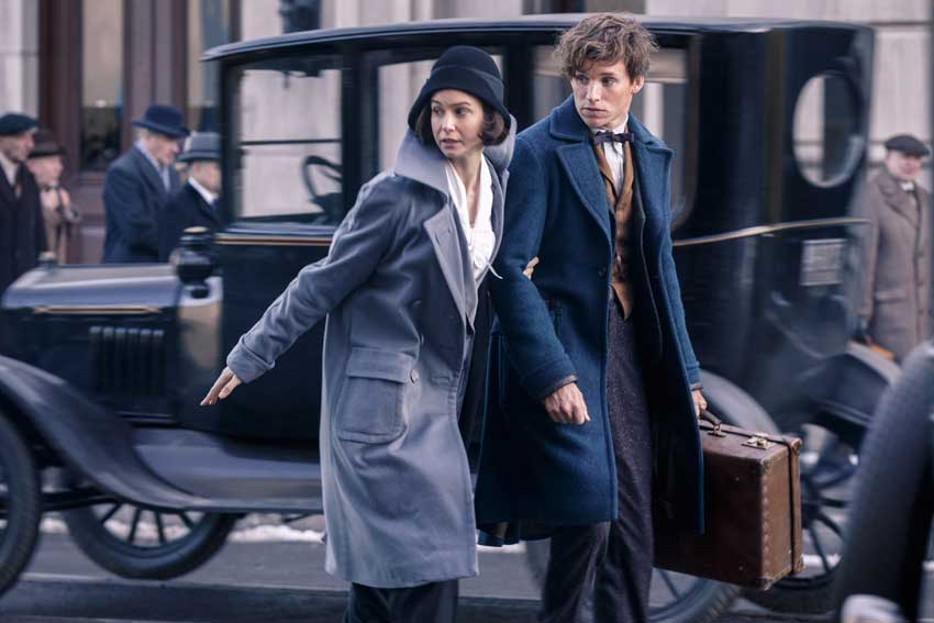 Eddie Redmayne and Katherine Waterston on ‘Fantastic Beasts and Where to Find Them’