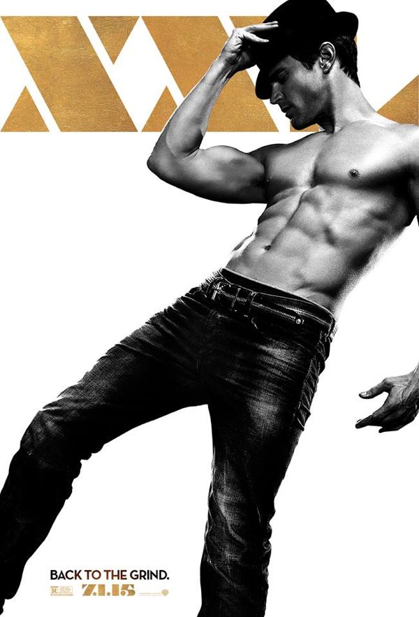 Matt Bomer Magic Mike XXL character movie poster