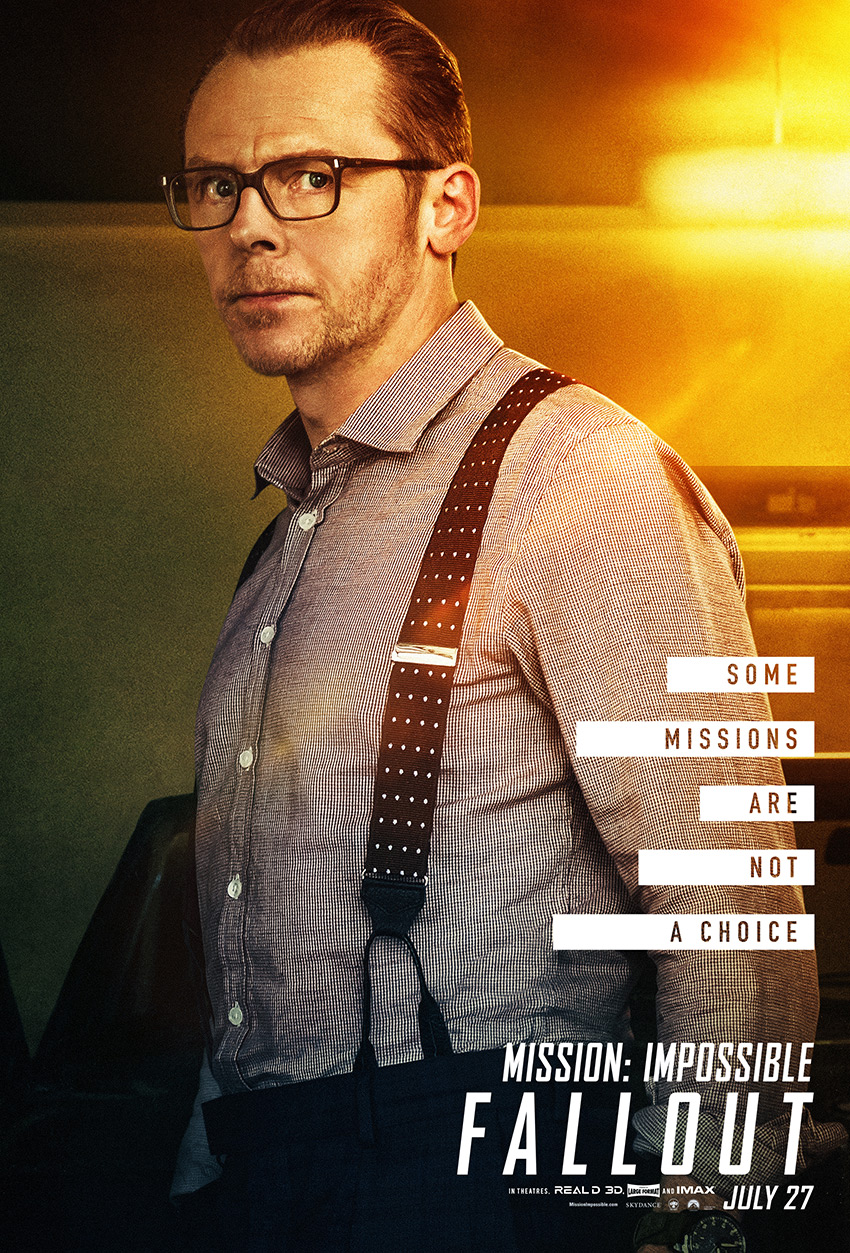 Mission Impossible Fallout Simon Pegg