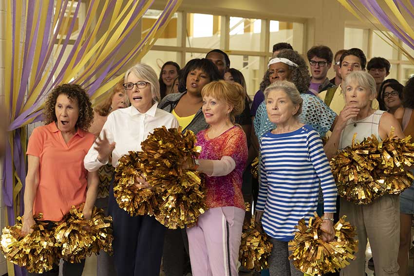 Poms movie Diane Keaton Jackie Weaver Pam Grier