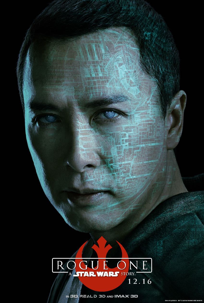 Star Wars Rogue One Character Posters Chirrut Imwe