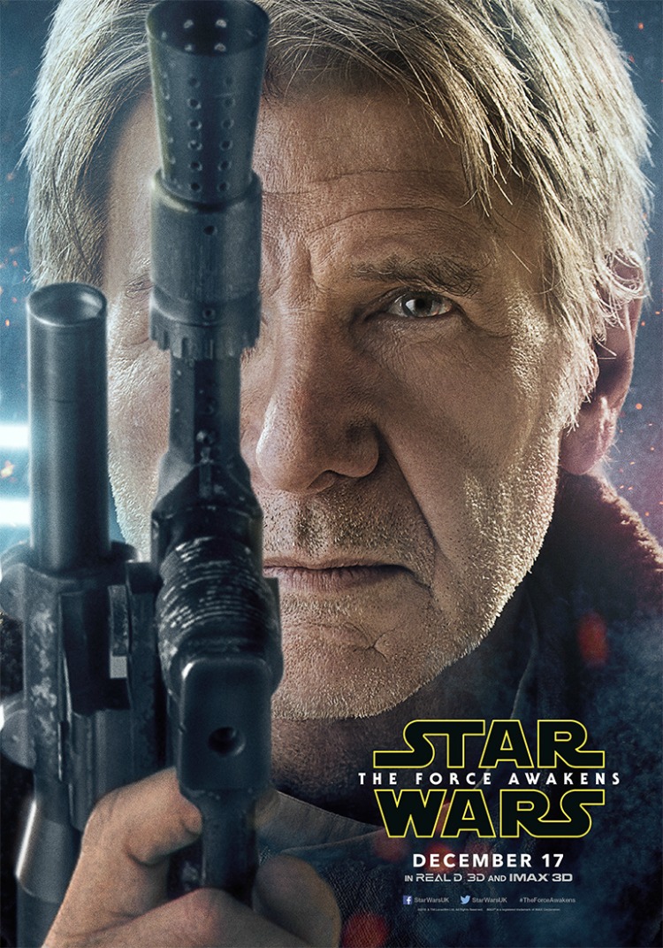 'Star Wars The Force Awakens' New Character Posters and Still No Luke Skywalker