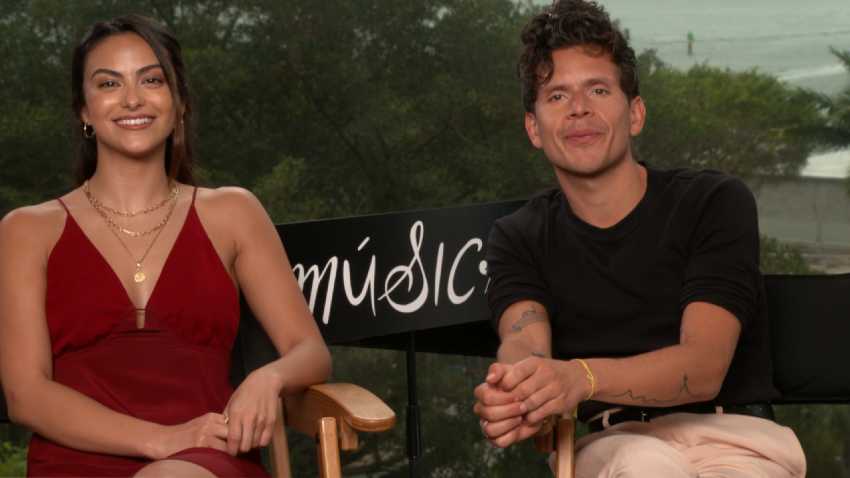 Camila Mendes and Rudy Mancuso Make Beautiful 'Musica' Together and Talk Future Musical Collaboration?