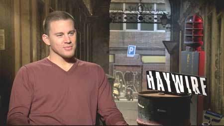 Channing Tatum on Being Scared of MMA's Gina Carano (VIDEO)