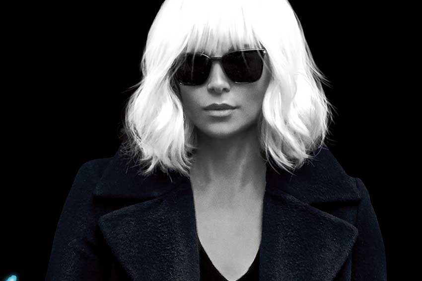 Charlize Theron Atomic Blonde movie poster image