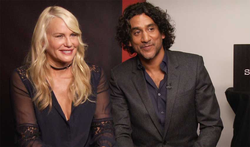 SENSE8's Daryl Hannah and Naveen Andrews interview