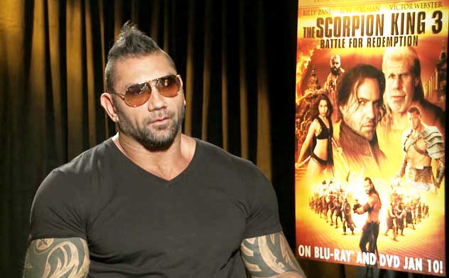 David Bautista Interview: From Smackdown To Celluloid Action (VIDEO)