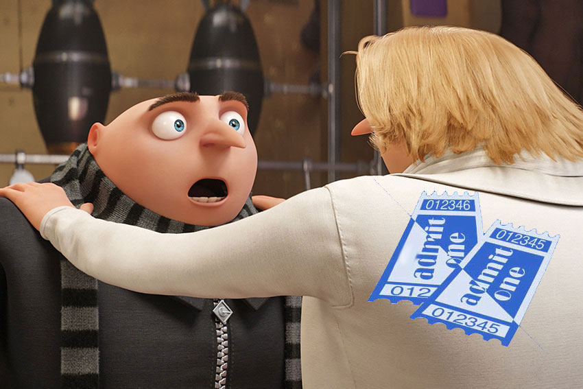 Despicable Me 3 movie ticket giveaway