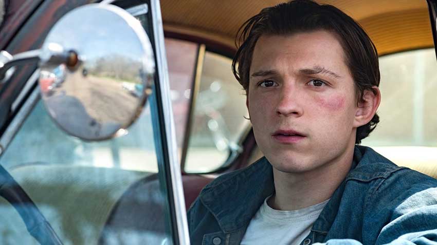 Tom Holland in THE DEVIL ALL THE TIME