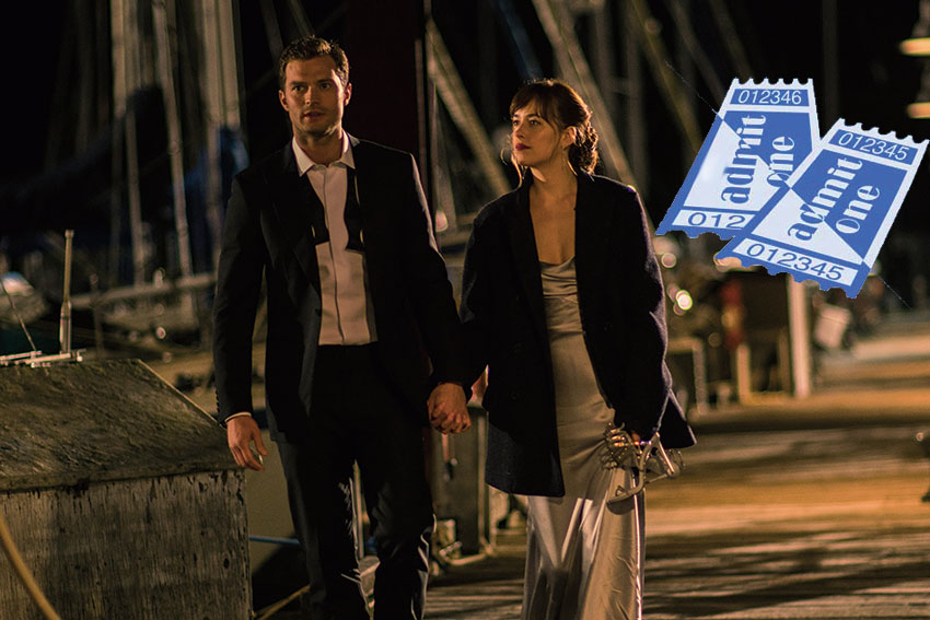 Fifty Shades Darker ticket giveaway