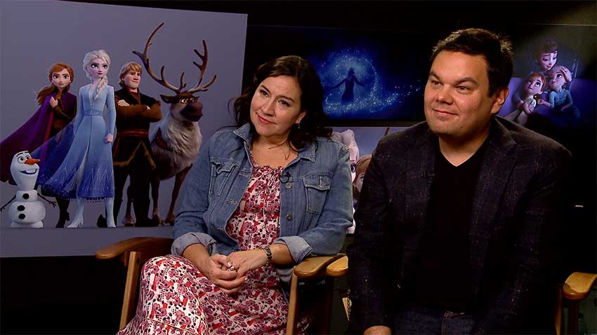 Interview with 'Frozen 2' Song Writers Robert Lopez and Kristen Anderson Lopez