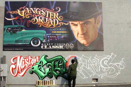 Mister Cartoon Goes Gangster Squad