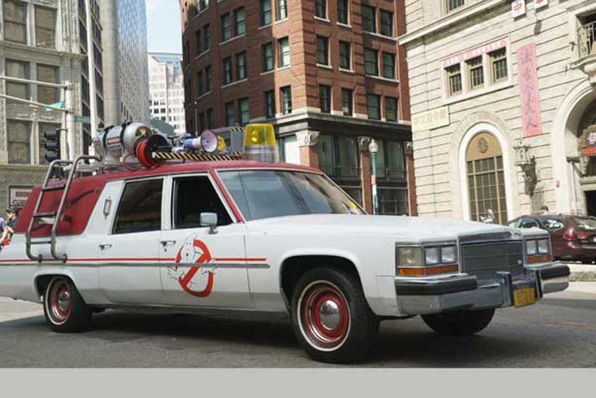 Video: CineMovie Takes A Ride in Ghostbusters Ecto-1 Hearse