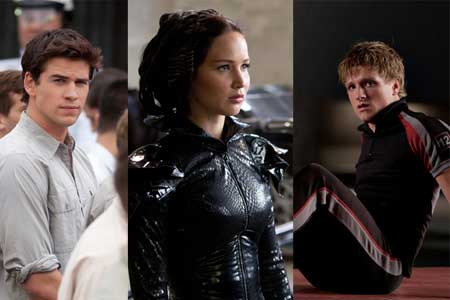 Jennifer Lawrence, Josh Hutcherson, and Liam Hemsworth Interview