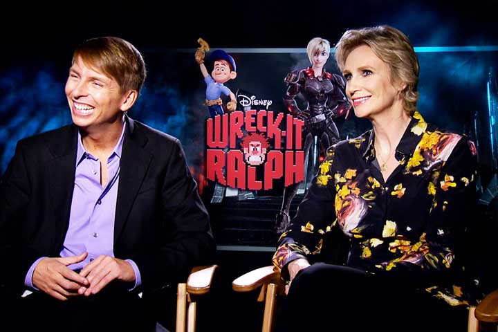JackMcBrayer-Jane-Lynch-Wreck-it-ralph-interview