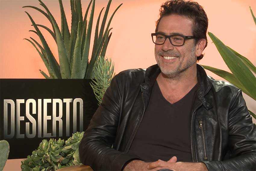 Jeffrey Dean Morgan interview WalkingDead Desierto