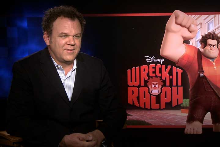 John C. Reilly Talks 'Wreck-It Ralph' &amp; Willy Wonka (Video)