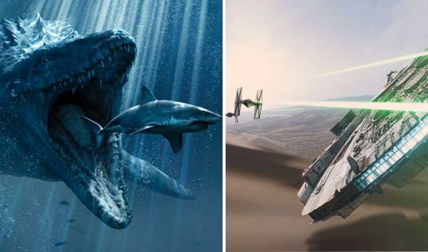 Top 10 Box Office Films of 2015: Jurassic World vs Star Wars: The Force Awakens