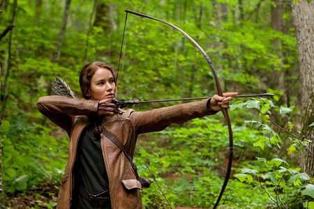Katniss Shows Off Archery Skills in THE HUNGER GAMES Clip